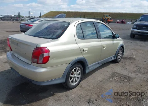 2000 Toyota Echo from USA, damaged, VIN JTDBT1230Y0074656